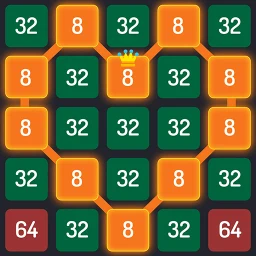 أيقونة دمج الأرقام - 2048 لغز